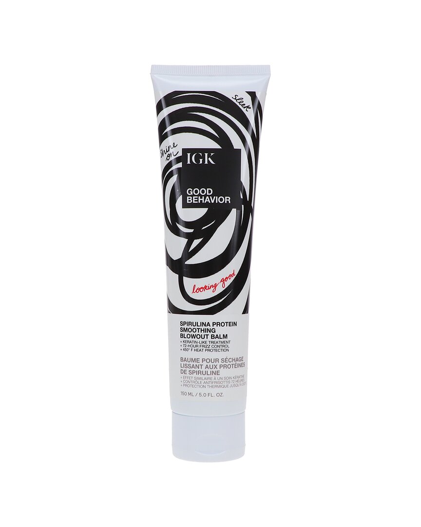 Igk 5oz Good Behavior Spirulina Protein Smoothing Blowout Balm