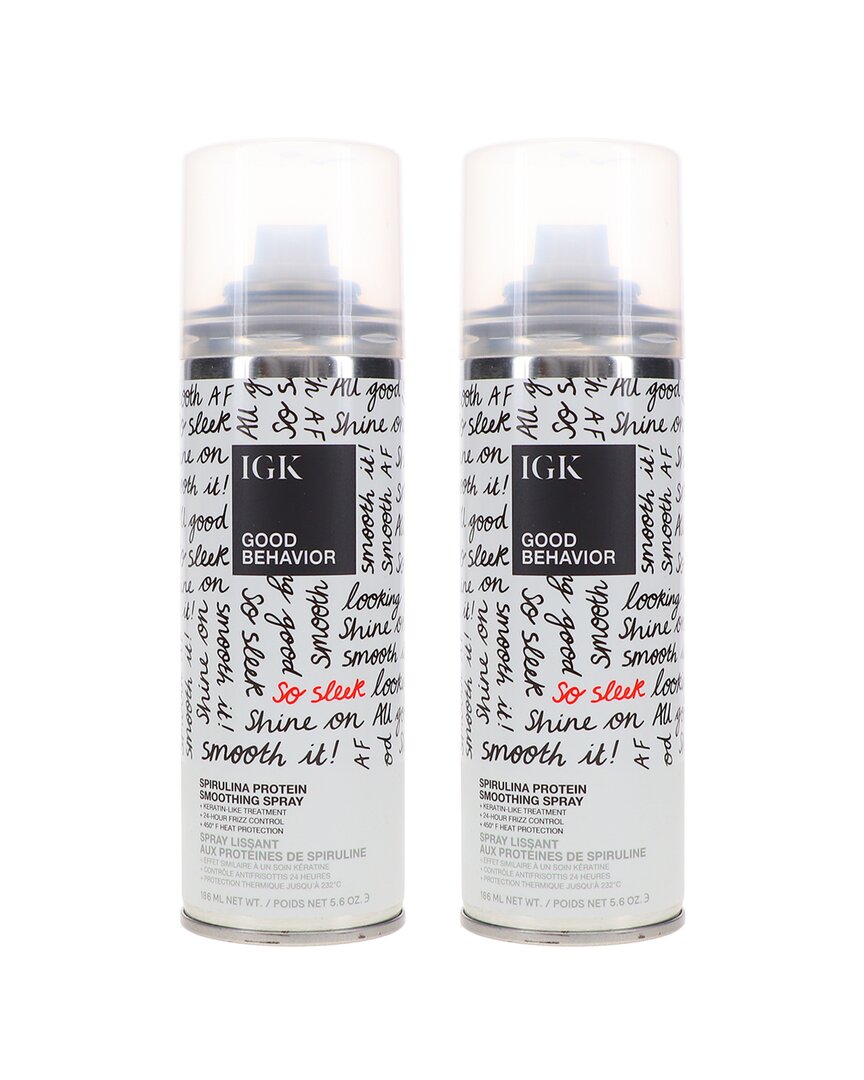Igk 5.6oz Good Behavior Spirulina Protein Smoothing Spray 2 Pack
