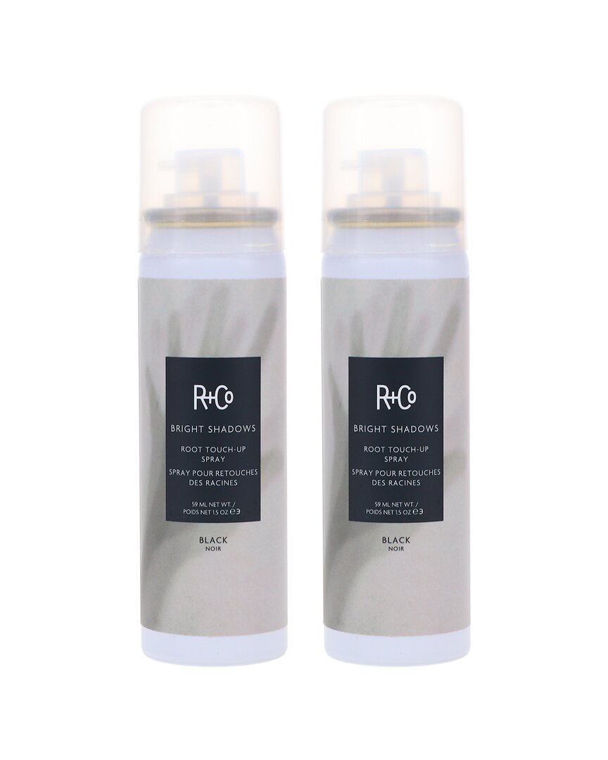 R + Co R+co 5oz Bright Shadows Root Touch-up Spray Black 2 Pack