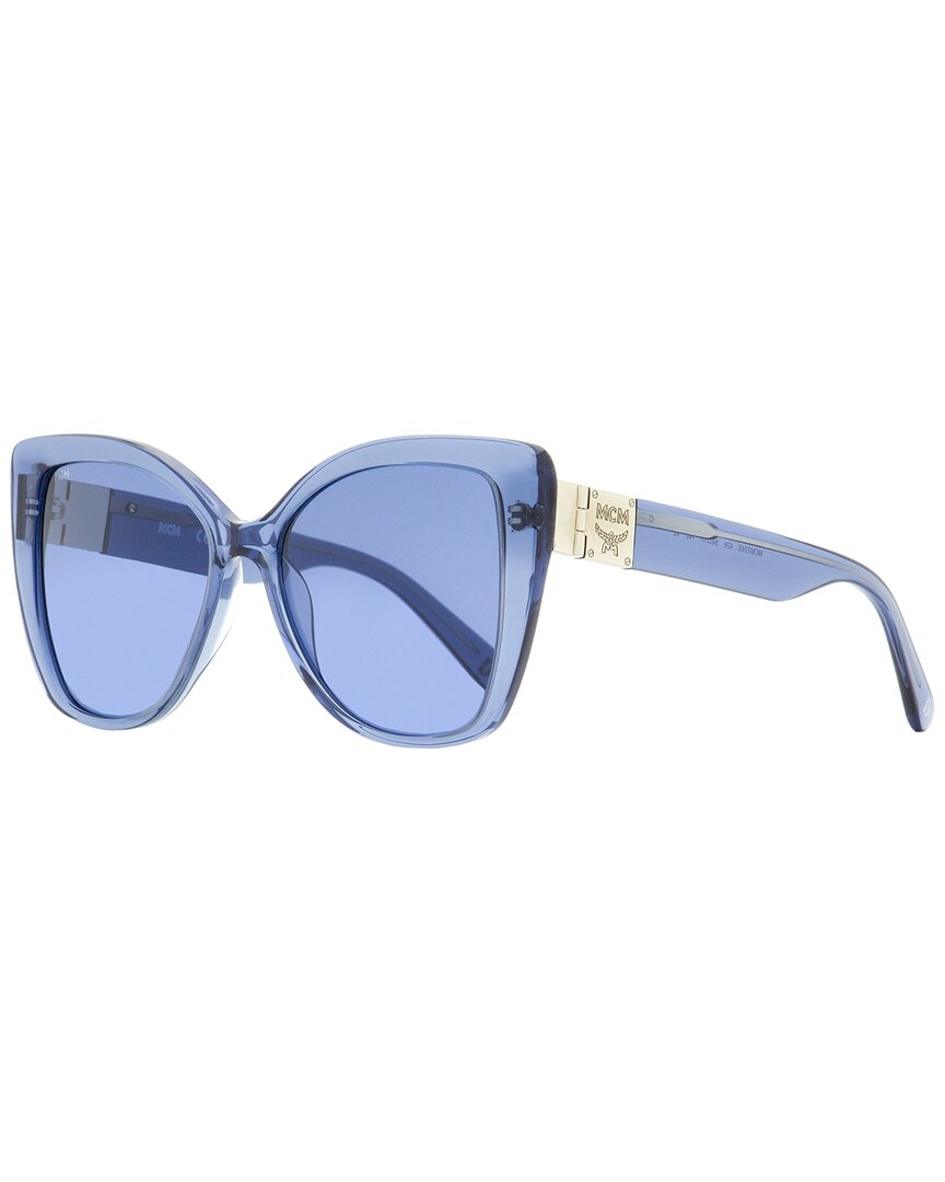 Mcm Women's 724s 56mm Sunglasses In Blue