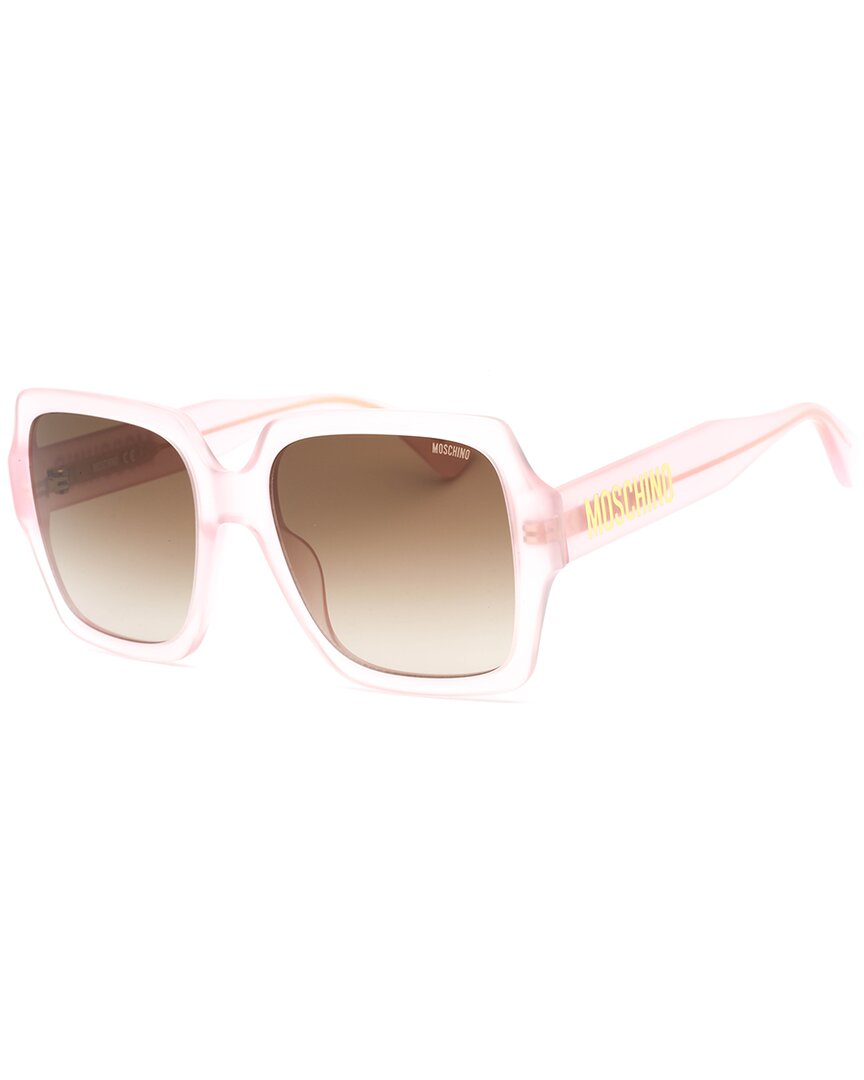 Shop Moschino Women's Mos127/s  56mm Sunglasses In Pink