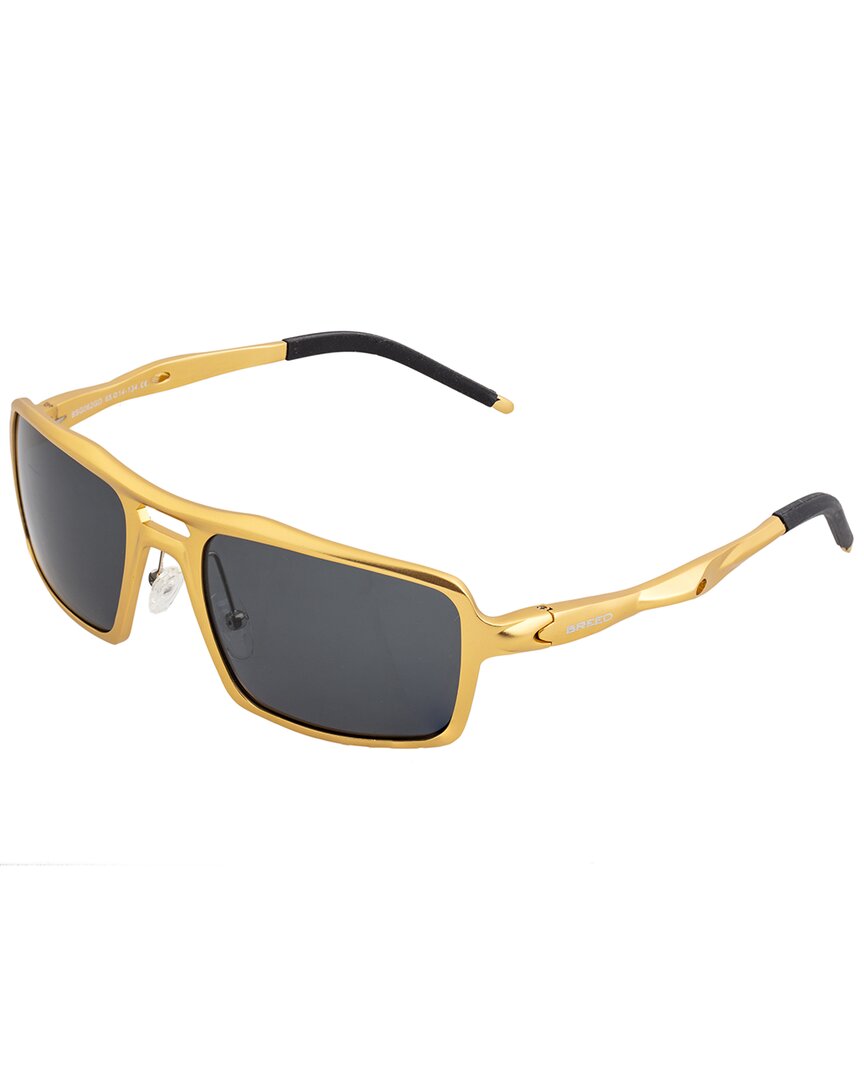 Breed Men's Bsg062gd 65 X 38mm Polarized Sunglasses