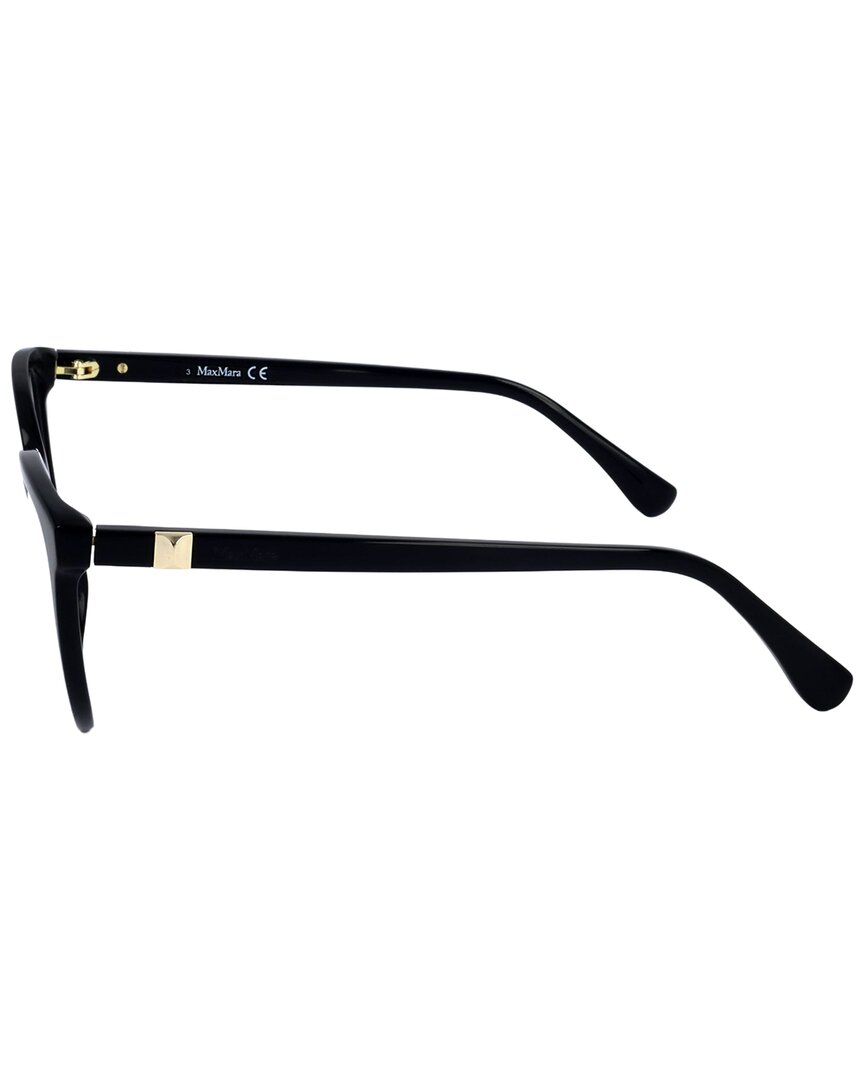 Max Mara Black Women Optical Frames In Black