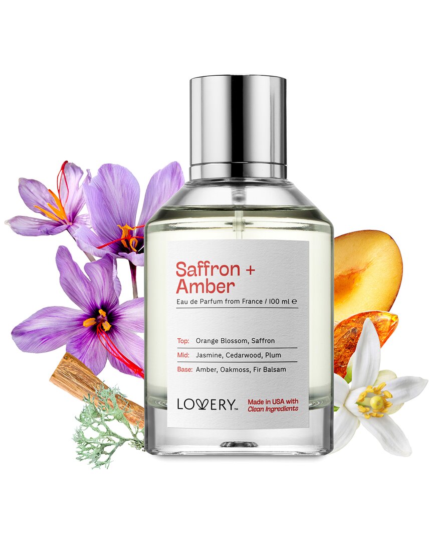 Lovery Unisex 3.4oz Saffron And Amber Edp
