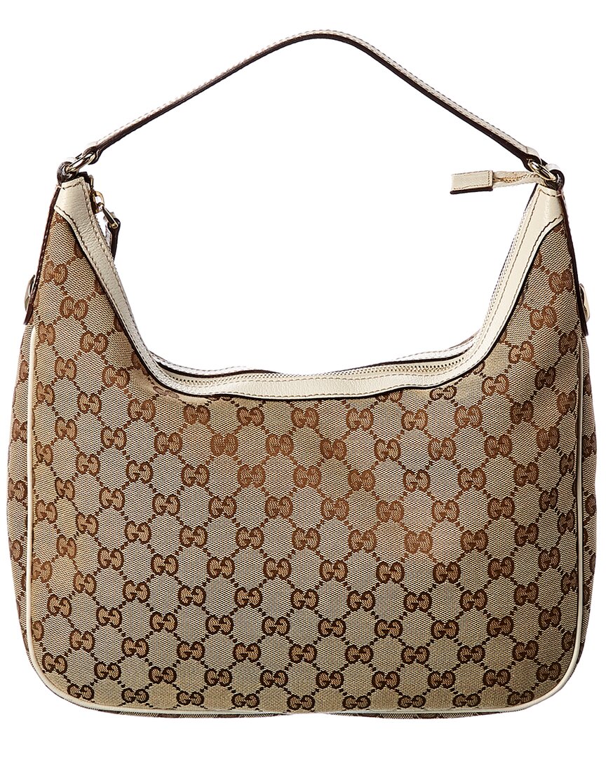 white gucci hobo bag