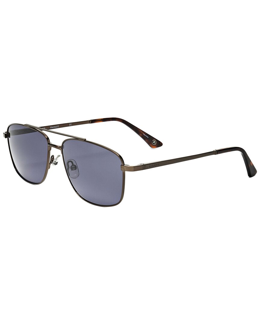 Shop Hackett Bespoke Men's Hek1205 55mm Sunglasses In Brown