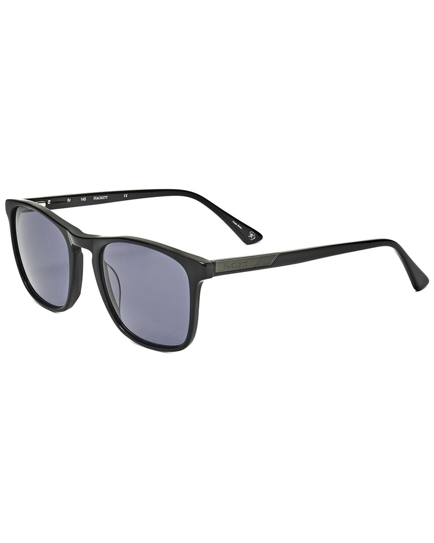 Shop Hackett Bespoke Men's Hek1215 51mm Sunglasses In Black