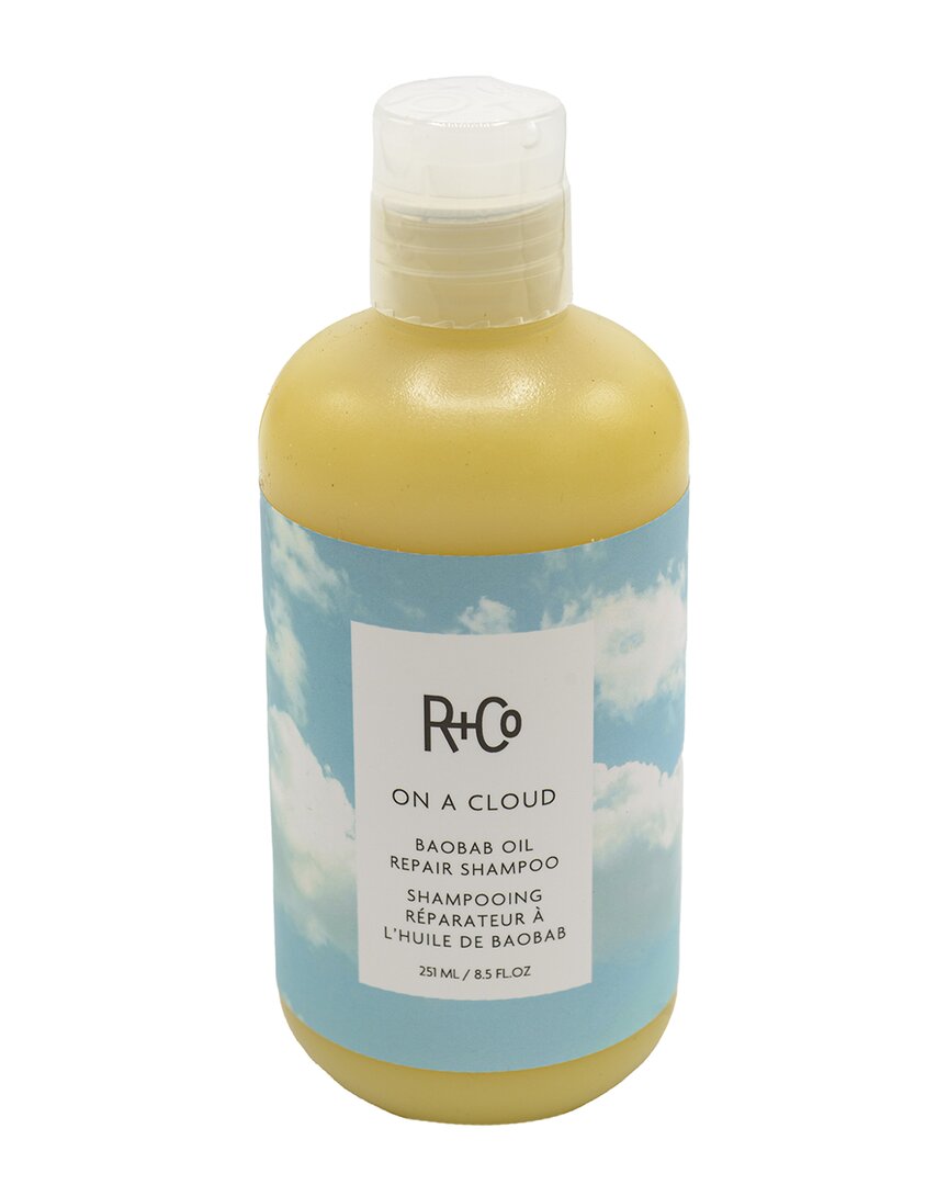 R + Co R+co Unisex 8.54oz On A Cloud Baobab Oil Repair Shampoo In White