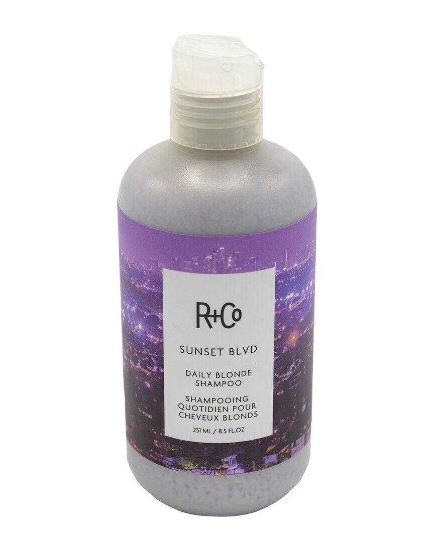 R + Co R+co Unisex 8.5oz Sunset Blvd Blonde Shampoo In White