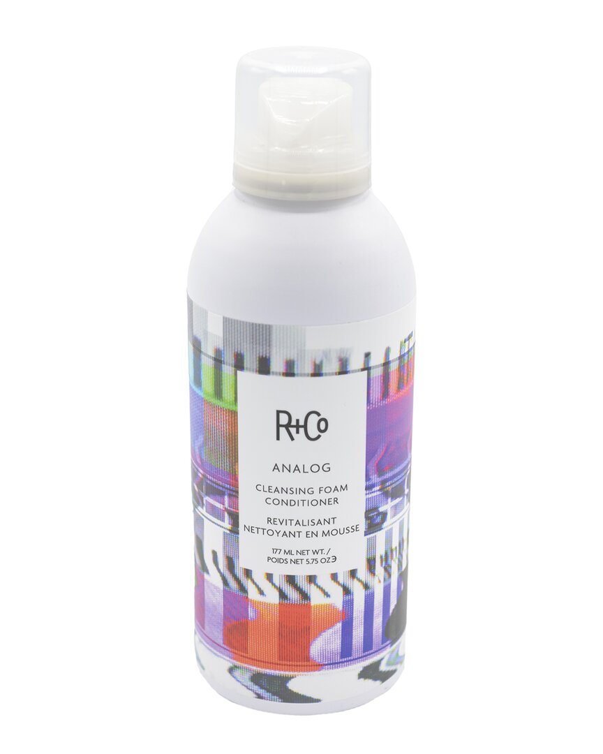 R + Co R+co Unisex 6oz Analog Cleansing Foam Conditioner In White