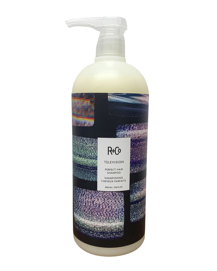 R + Co R+co Unisex 33.8oz Television Perfect Hair Shampoo In White