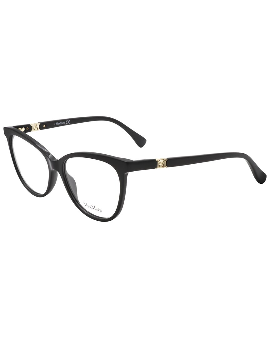 Max Mara Women's 53mm Optical Frames In Black