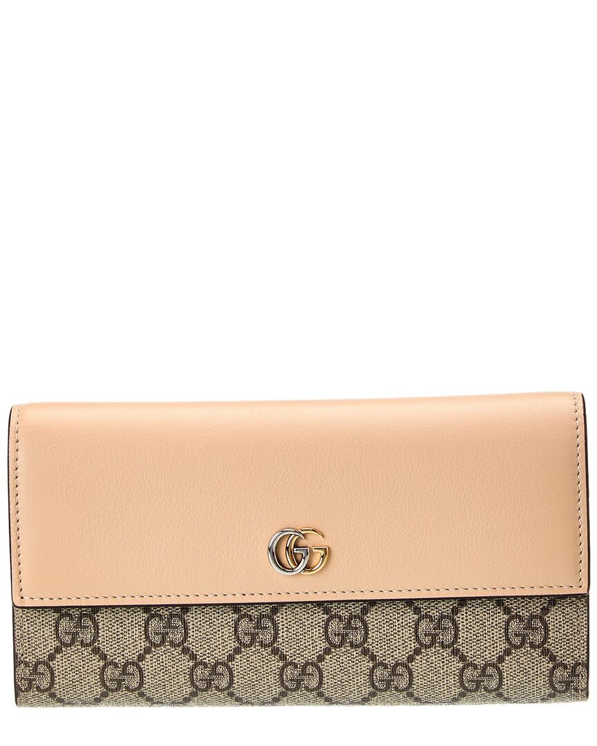 Gucci Gg Wallets And Card Holders Pink In Brown