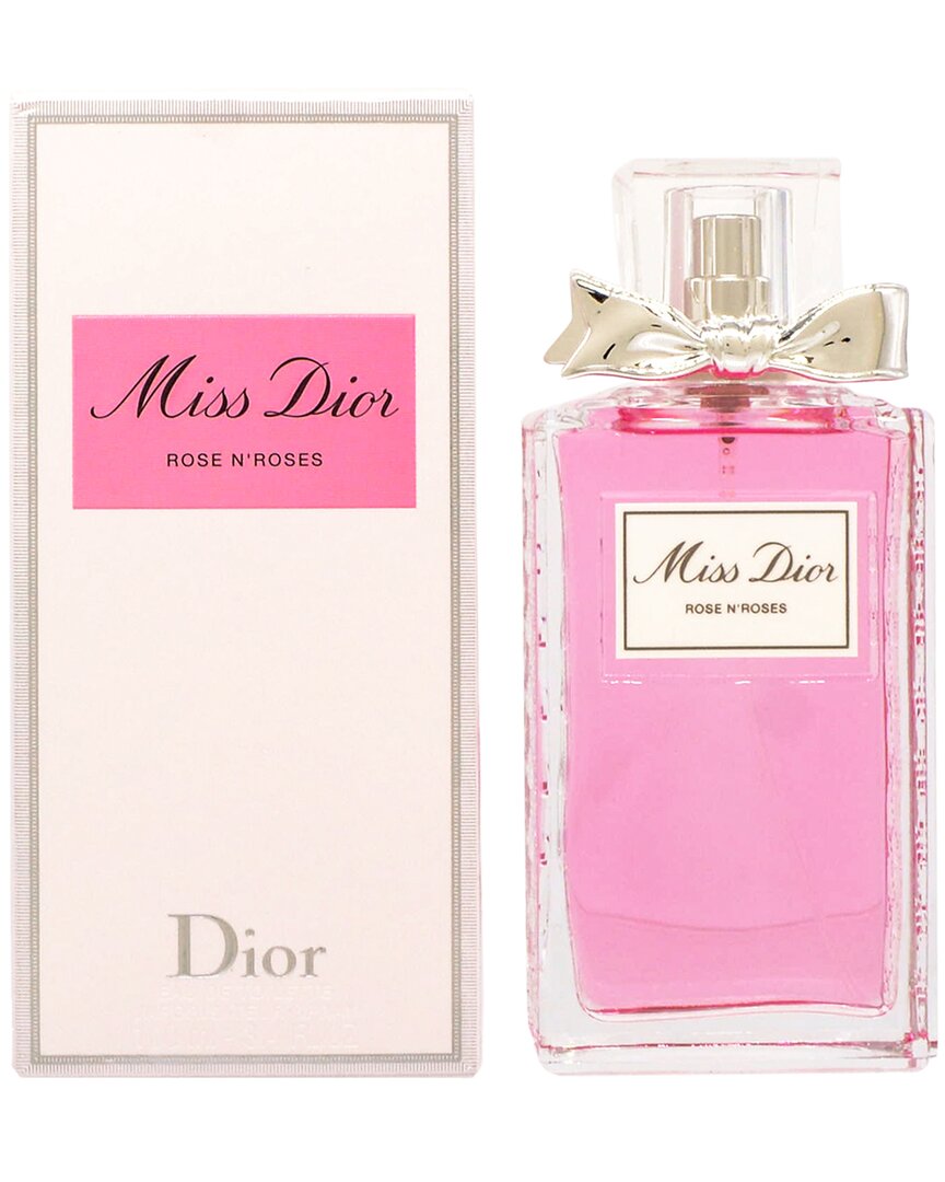 Dior Women's 3.3oz Miss  Rose N'roses Edt Spray In White