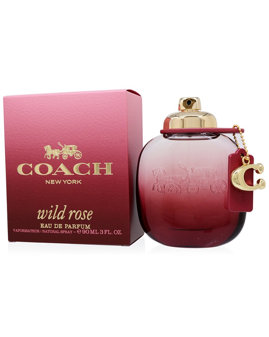 Coach Women's 3oz Wild Rose Edp Spray In White