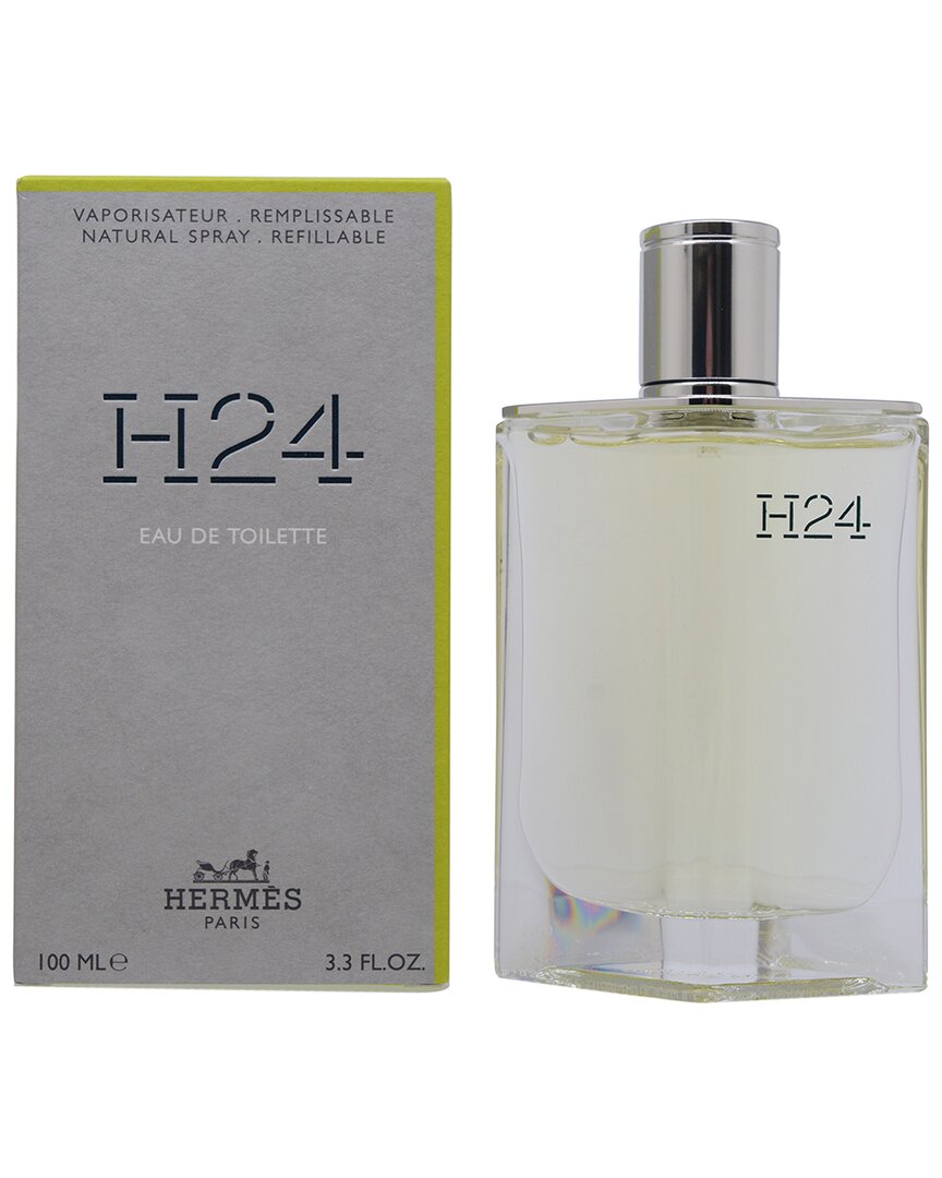 Hermes Men's 3.3oz H24 Edt Spray In White
