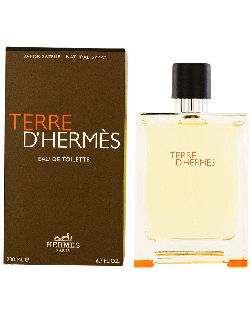 Hermes Hermès Men's 6.7oz Terre D'hermès Edt Spray In White