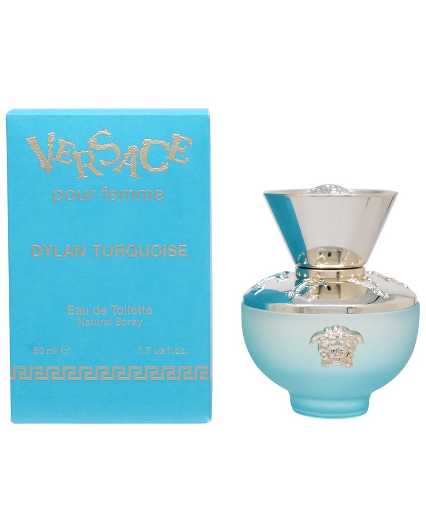 Versace Women's 1.7oz Pour Femme Dylan Turquoise Edt Spray In White