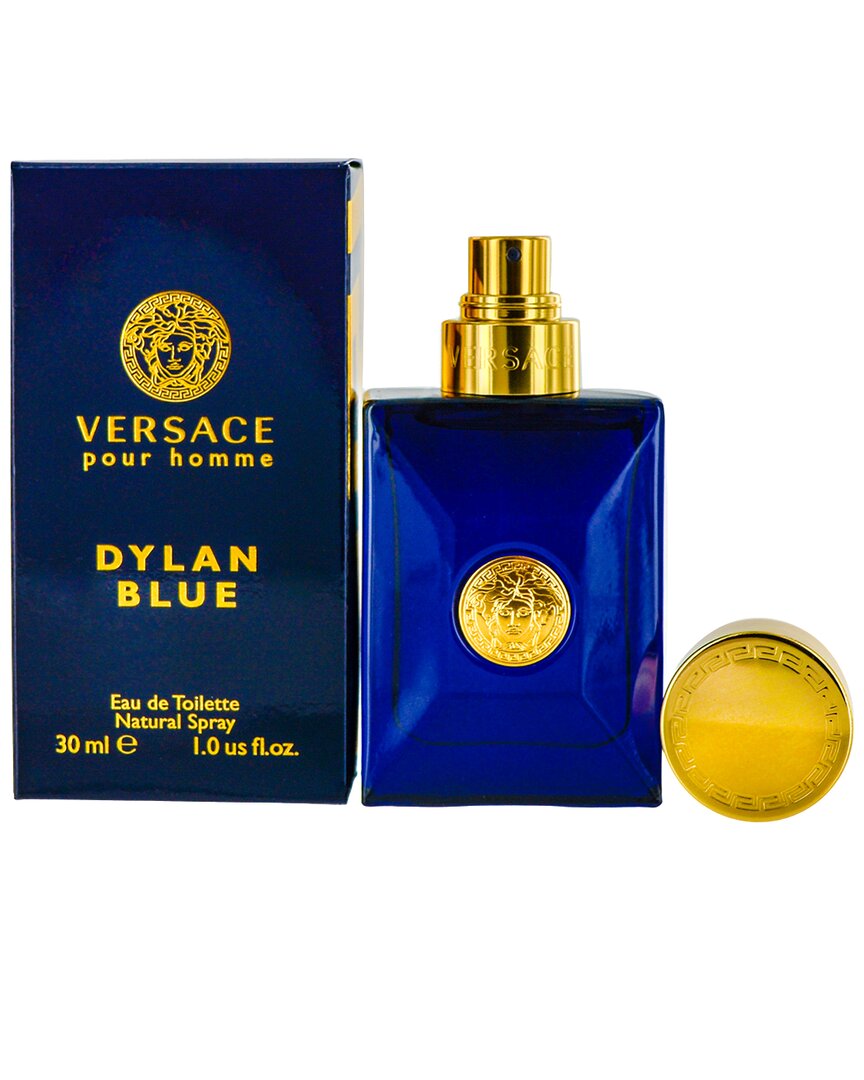 Versace Men's 1oz Pour Homme Dylan Blue Edt Spray In White