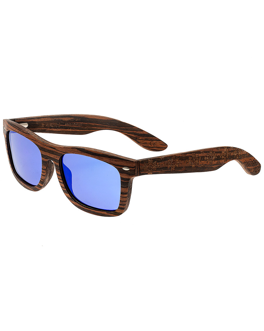 Earth Wood Unisex Maya 37mm Polarized Sunglasses