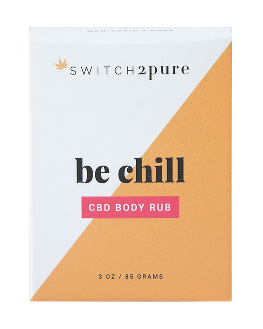 Switch2pure Be Chill Cbd Muscle Rub