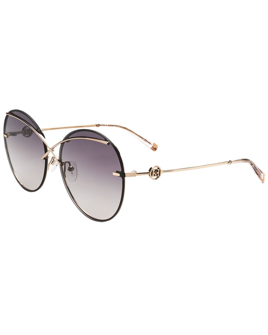 Escada Women's Sesc11f 61mm Sunglasses In Gold