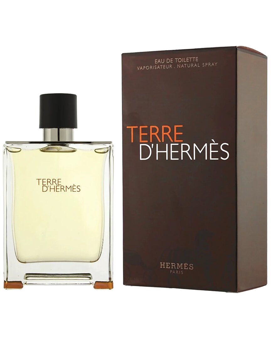 Hermes Hermès Men's 6.7oz Terre D' Eau De Toilette In White