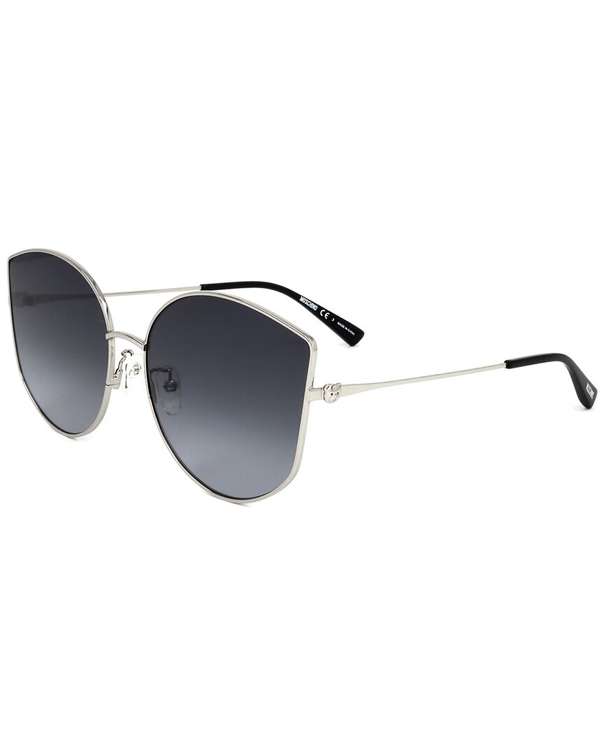 Moschino Women's Mos086 64mm Sunglasses In Silver