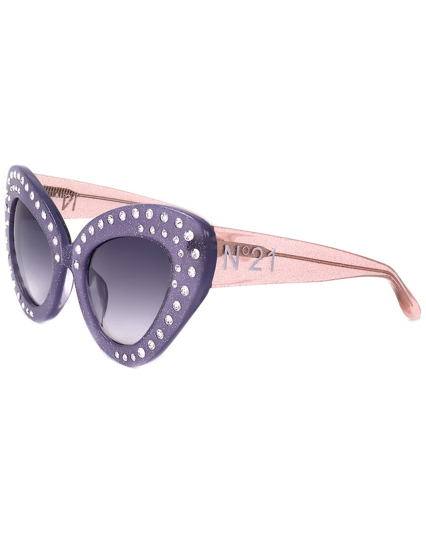 Linda Farrow X No 21 Women's N21s23 52mm Sunglasses In Purple