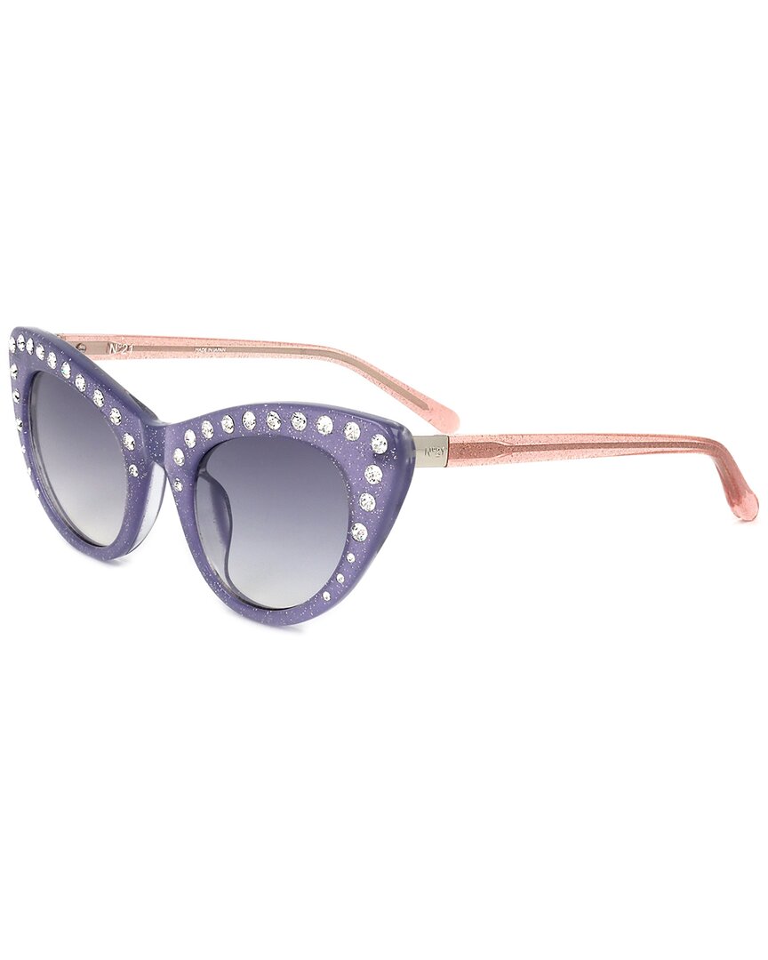 Shop Linda Farrow N°21 X  No 21 By Women's N21s35 47mm Sunglasses In Purple