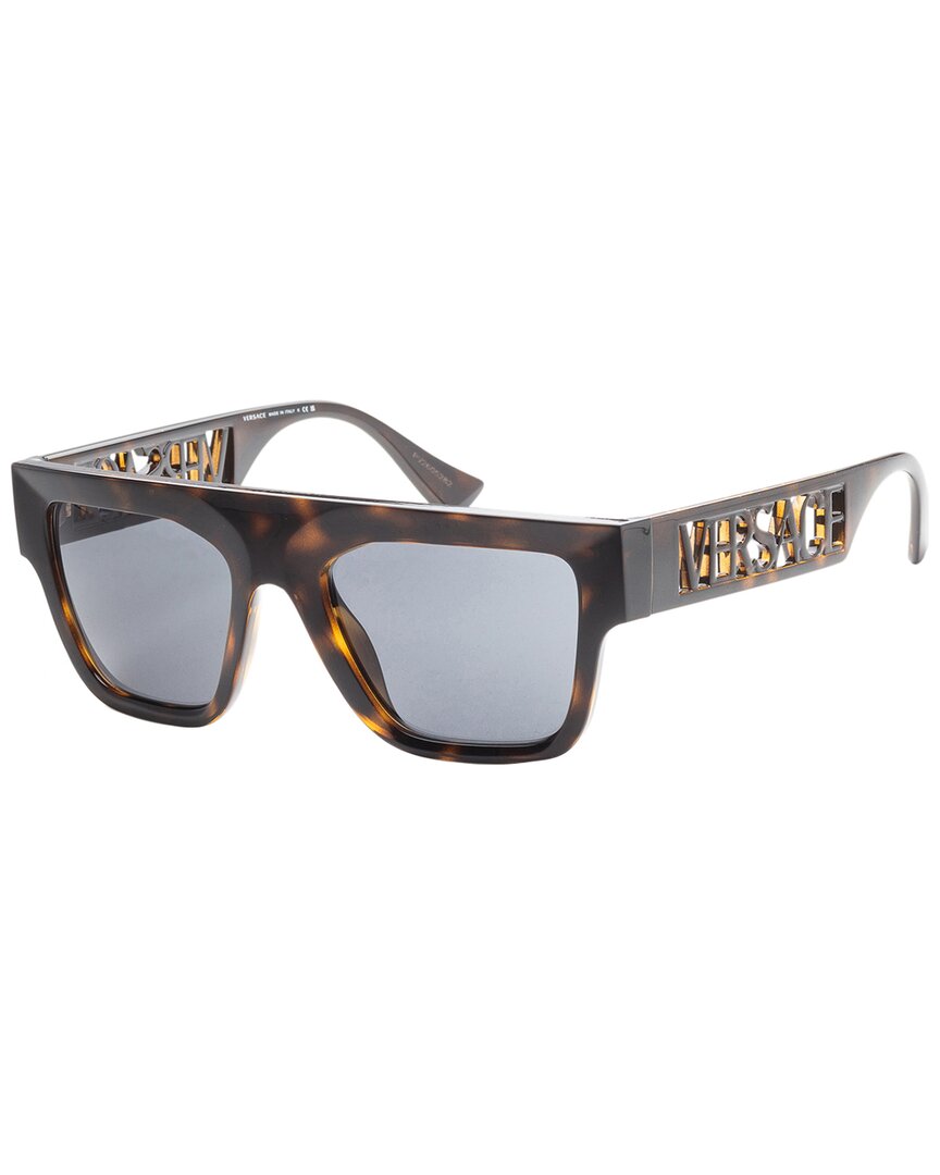 Shop Versace Unisex Ve4430u 53mm Sunglasses In Brown