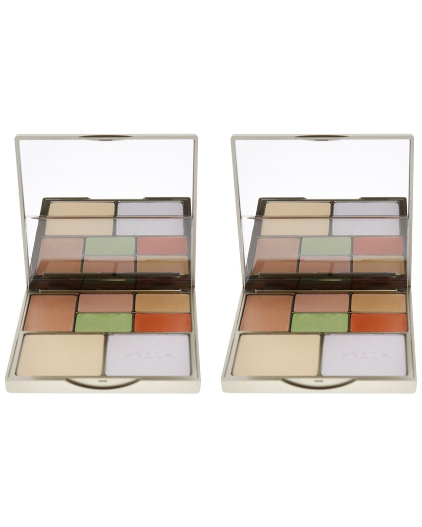 Stila Cosmetics Women's 0.46oz Correct And Perfect All-in-one Color Correcting Pack Of 2 In White