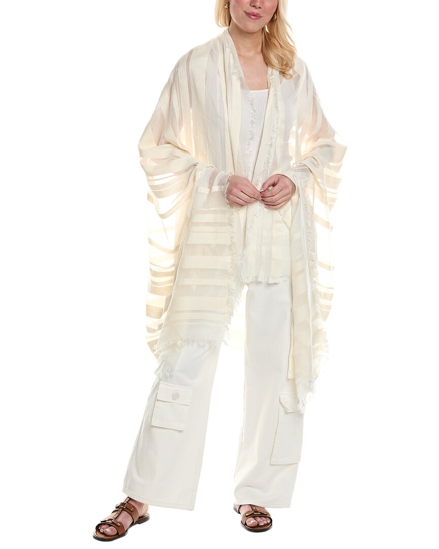 Shop Vince Variegated Wrap In White