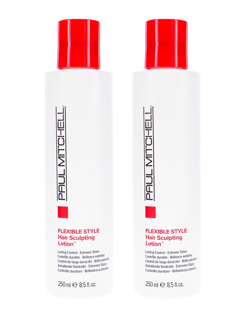 Paul Mitchell Unisex 8oz Flexible Style Hair Sculpting Lotion In White