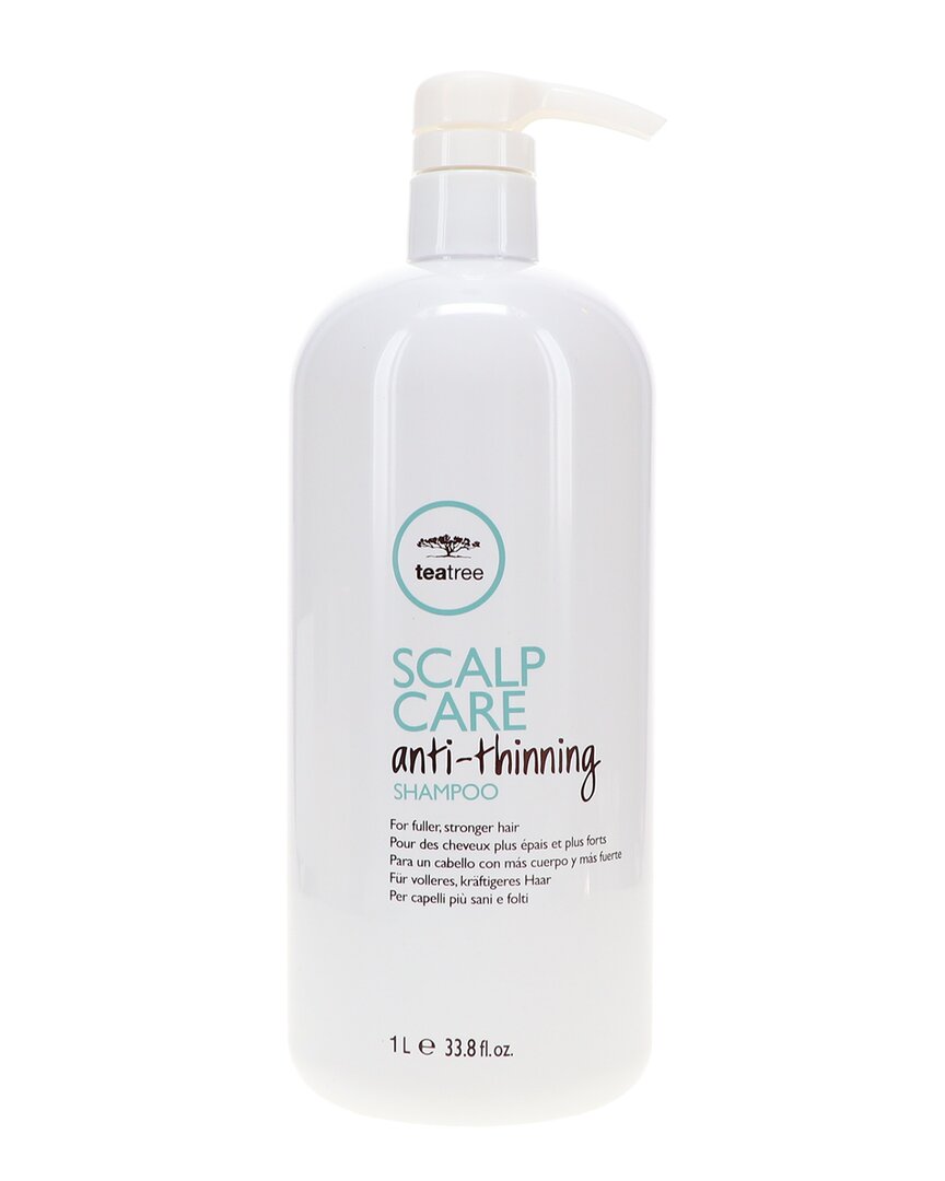 Paul Mitchell Unisex 33oz Tea Tree Scalp Care Anti-thinning Shampoo & Conditioner In White