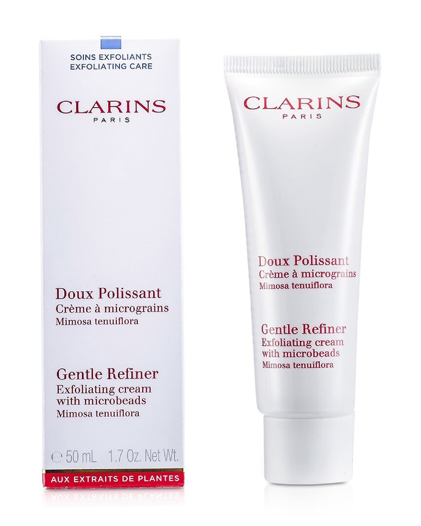Clarins Women's 1.7oz Gentle Refiner Exfoliating Cream In White