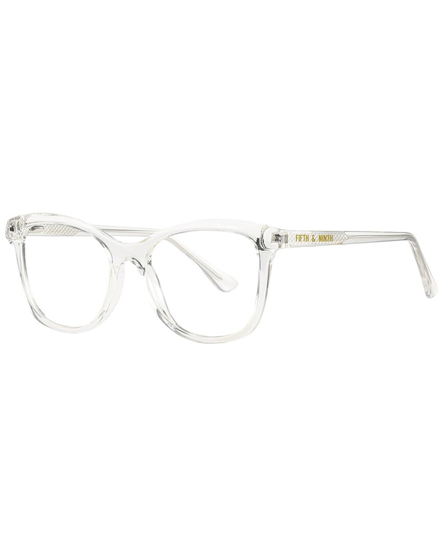 Fifth & Ninth Women's Dallas 52mm Blue Light Readers In White