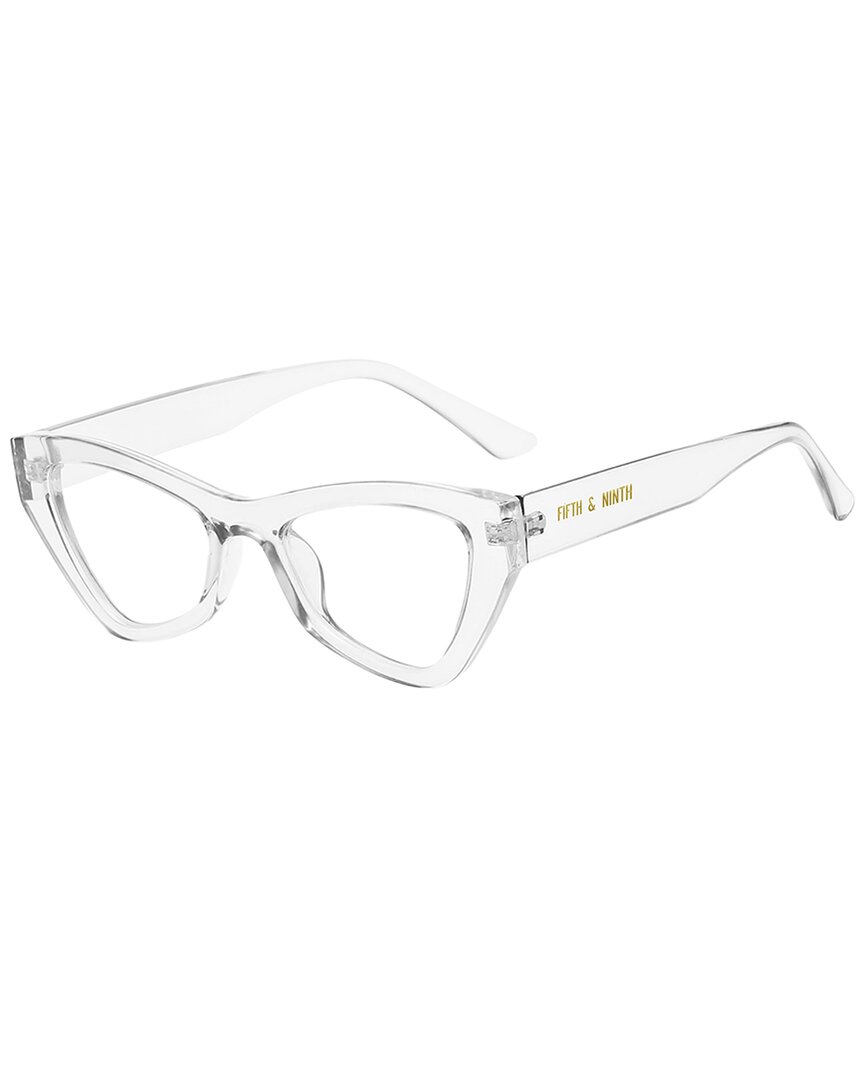 Fifth & Ninth Women's Virginia 52mm Blue Light Readers In White