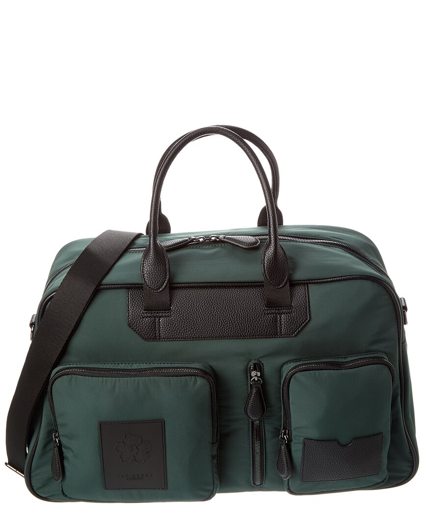 Shop Ted Baker Raill Modular Holdall In Green
