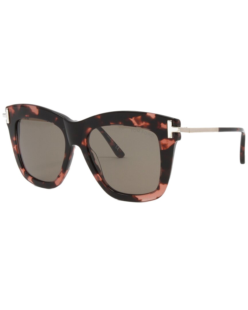 Tom Ford Women's Tf822 52mm Sunglasses In Brown