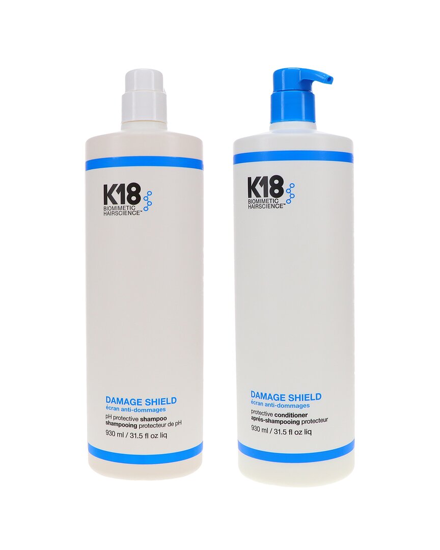 K18 63oz Damage Shield Ph Protective Shampoo Conditioner Combo Pack
