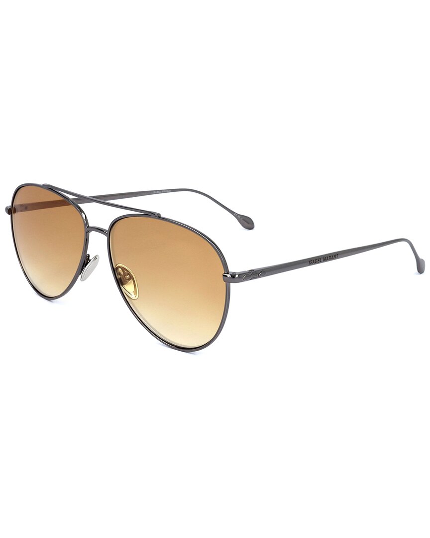 Shop Isabel Marant Women's Im0011 60mm Sunglasses In Grey