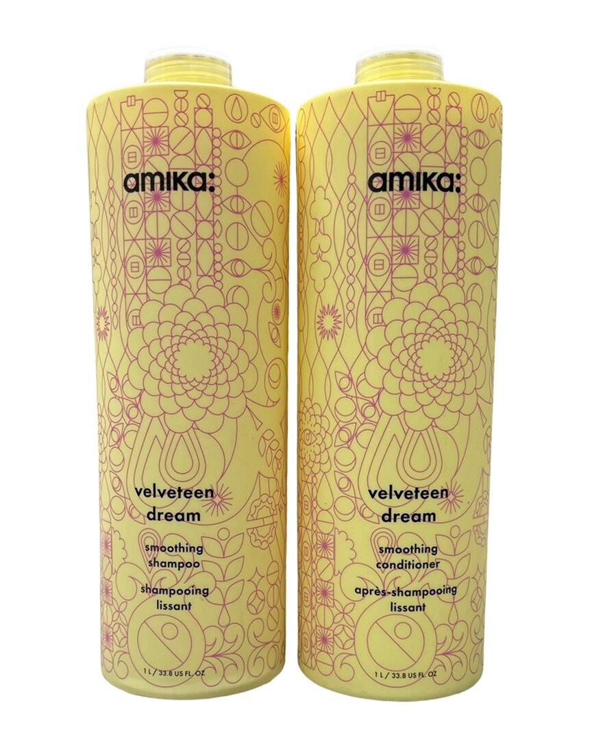 Shop Amika Unisex 33.8oz Velveteen Dream Smoothing Conditioner & Shampoo Duo