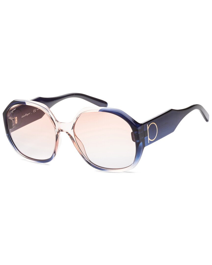 Ferragamo Women's Fashion 60mm Sunglasses In Red