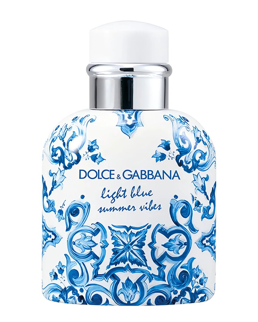 Shop Dolce & Gabbana Men's 2.5oz Light Blue Summer Vibes Edt