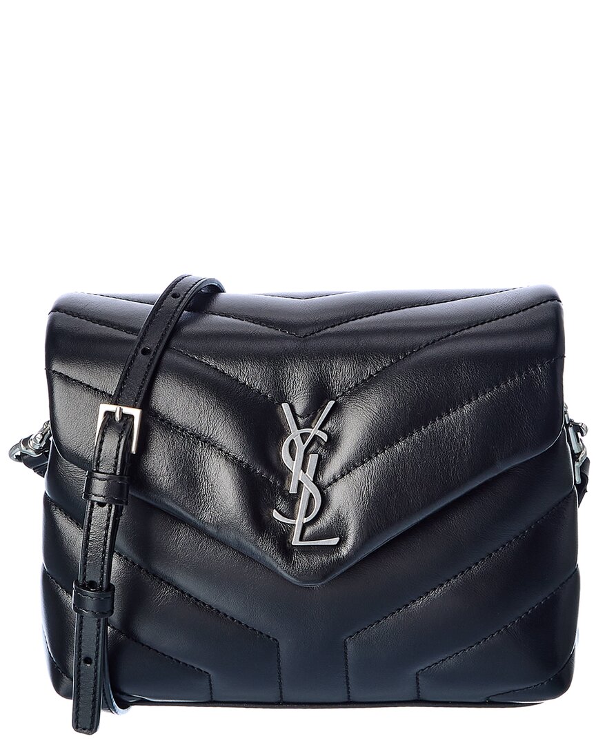 Shop Saint Laurent Loulou Toy Matelasse Leather Shoulder Bag