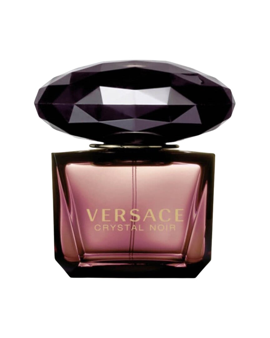 Versace Women's 3oz Crystal Noir Edt In Transparent