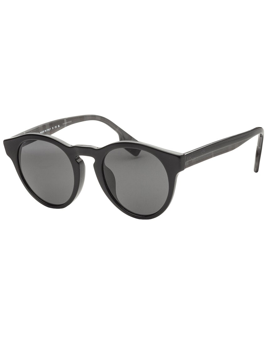 Burberry Men's Reid 51mm Sunglasses In Black