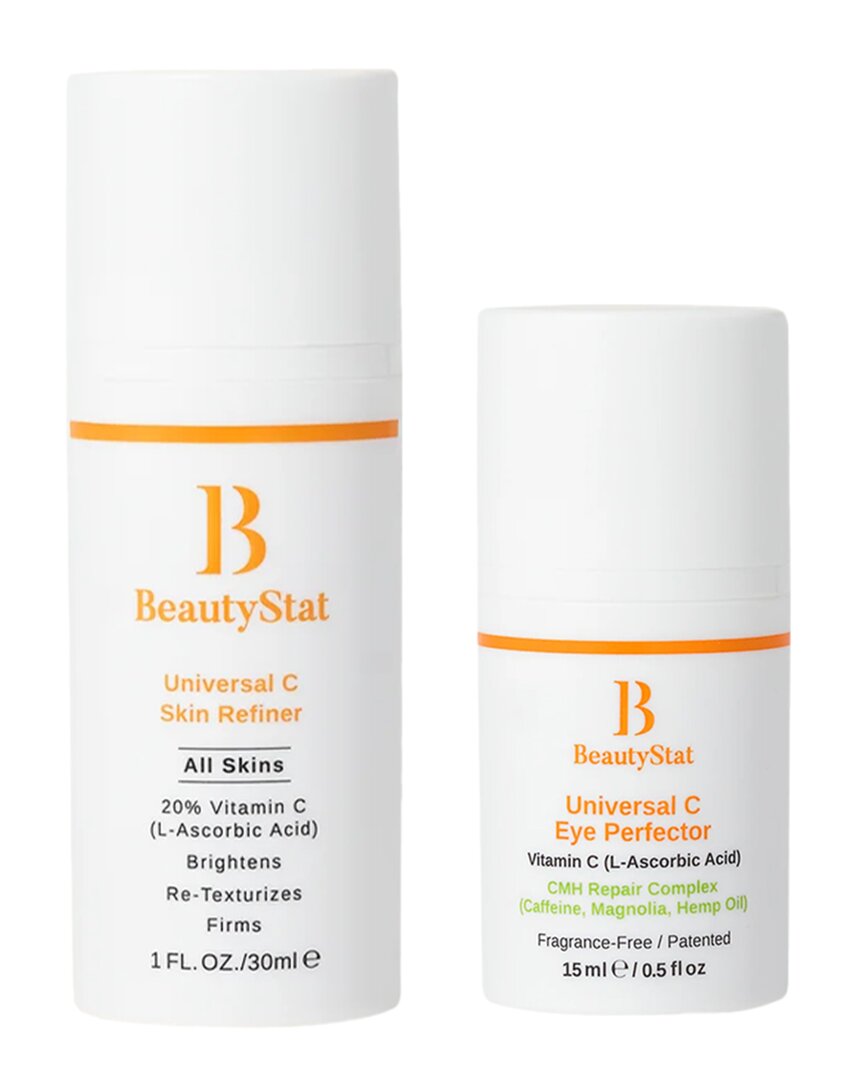 Beautystat 1oz & 0.5oz Universal C Skin Refiner & Universal C Eye Perfector