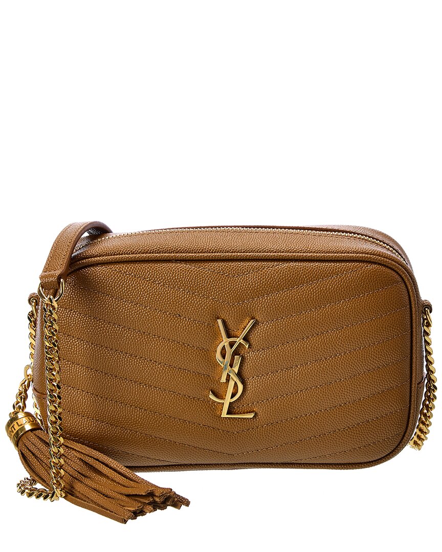 Saint Laurent Lou Mini Ysl Quilted Camera Crossbody Bag In Black ModeSens
